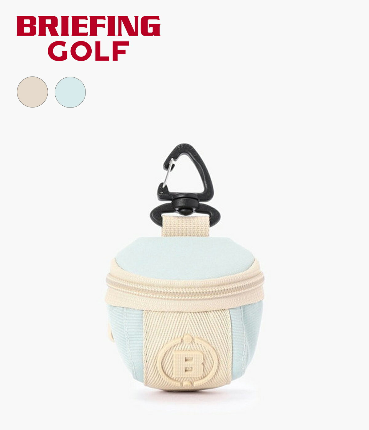 洗練されたミニマルなフォルムに、機能性を備えたボールホルダー。ゴルフボールを1個収納できるコンパクト設計で、キャディバッグやベルトループへスマートに取り付け可能。必要なときにすぐ取り出せる実用性と、シリーズの世界観に調和する上品な佇まいを兼ね備えたアクセサリーです。 【おすすめポイント】 -洗練されたミニマルな設計- ・ゴルフボールを1個収納できるコンパクトな専用設計。 ・カラビナ付きでキャディバッグやベルトループへスムーズに取り付け可能。 ・必要なときにすぐ取り出せる、携帯性と実用性を両立。 ・ワントーンで統一された本体と立体ロゴが、洗練された印象を演出。 -環境配慮と機能性を両立する素材- ・RPET（再生ポリエステル）を使用した高密度オリジナルファブリック。 ・シャリ感のあるドライな風合いと奥行きのある発色が上品な印象を演出。 ・高密度織りによる耐久性と撥水加工で、天候の変化にも安心して対応。 【NC SERIES】 キャディバッグ「CR-14」を中心に構成される『NC SERIES』。柔らかく取り入れやすい中間色で統一した上品なカラーリングと、合理的で無駄のない設計思想が特徴。デザイン性と実用性を高い次元で両立したシリーズです。 [SIZE] FREE 幅 8.0cm 高さ 8.0cm マチ 5.0cm 重量 0.04kg 商品番号 BRG261G10 モデル SINGLE BALL POUCH NC 販売価格 ￥4,500 + tax 素材 300デニール × 900デニール RPET コーデュラ(R) re/corTM 原産国 中国 返品可否 不可