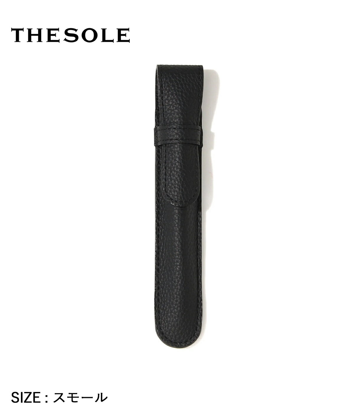 乐天商城 - 【THE SOLE｜ザソール】トリヨン・モーリス ペンケース スモールサイズ ブラック 牛革 本革 レザー 耐久性 30代 40代 ギフト プレゼント 贈り物【PC1-TM】