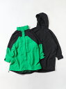 【WILD THINGS｜ワイルドシングス】SUPPLEX OVER COAT オーバーロングコート グリーン ブラック 緑 黒 レディース フード付き アウトドア キャンプ ハイキング 撥水 防シワ UVカット ナイロン 薄手 軽量 弾力回復 97.5 紫外線遮断【WTW23013AD】