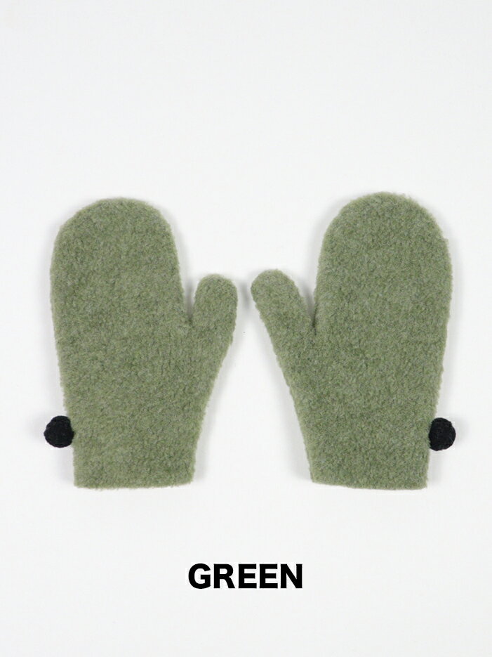 ��chocolatesoup | ���祳�졼�ȥ����ס�FLEECE POMPOM MITTEN�����ޡ����å����������٥ӡ����������֥�å������꡼�󡡥��졼��������졡���ߡ�CS10024��