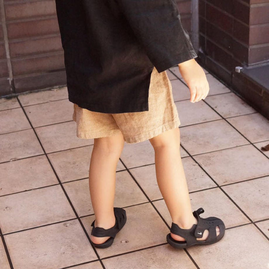 【FOCUS KIDS｜フォーカスキッズ】ドローストリング短パン　子供服　キッズウェア　ベージュ　グレー　ブラック　　パンツ　ボトムス　おしゃれ　韓国服　夏服【kidsshortpants1】 auc-focus-10007597 FOCUS サンプル画像2