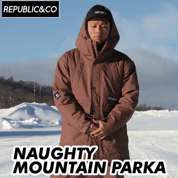 【予約受付中】22-23 REPUBLIC&CO NAUGHTY MOUNTAIN PARKA リパブリック ノーティー マウンテンパーカー JACKET メンズ スノーウェア アウトドア キャンプ 釣り スケートボード