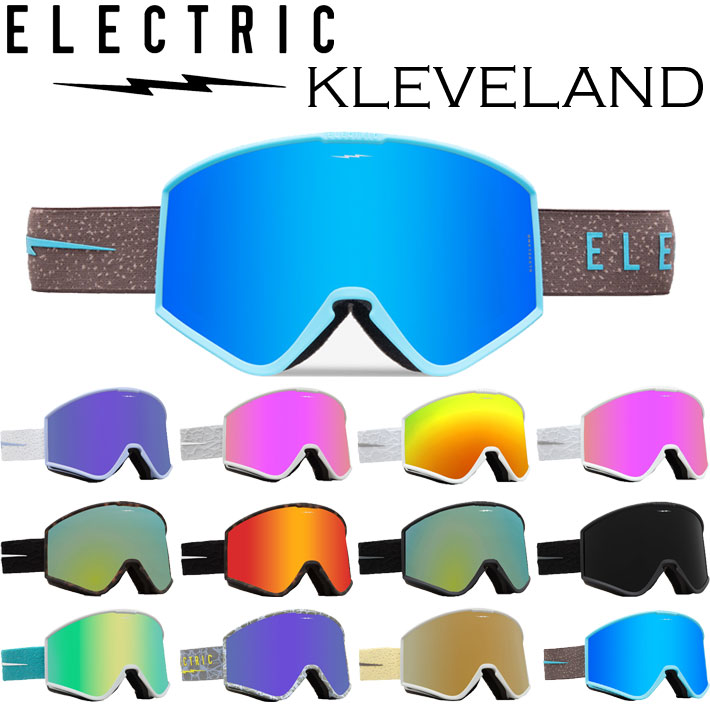 【6月4日～ 3個購入でP10倍】23-24 エレクトリック ゴーグル ELECTRIC KLEVELAND クリーブランド JAPAN FIT ジャパンフィット スノーボード スノボ SNOW Goggles【あす楽対応】