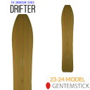 [早期予約受付中！] 23-24 GENTEMSTICK DRIFTER 155cm ゲンテンスティック ドリフター スノーボード パウダーボード フラットキャンバー 板 2023 2024 送料無料 その1