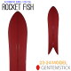 [早期予約受付中！] 23-24 GENTEMSTICK ROCKET FISH 144.7cm ゲンテンスティック ロケットフィッシュ スノーボード パウダーボード アクセルキャンバ...