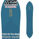 [即出荷] 23-24 MOSS SNOWSTICK WING-PIN59 モス スノースティック 159cm POWDER パウダーボード スノーボード スノボ 板 送料無料 日本正規品