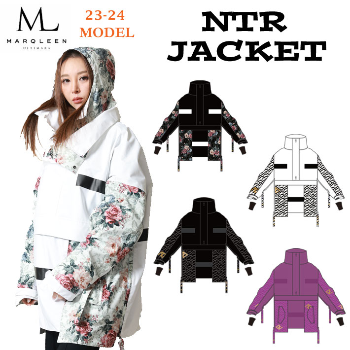  23-24 MARQLEEN NTR JACKET MQ04005 マークリーン スノーボードウェア エヌティーアール ジャケット ユニセックス