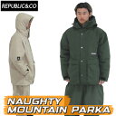 [݌Ɍ] 23-24 REPUBLIC &CO pubN EFA WPbg [NAUGHTY MOUNTAIN PARKA] m[eB[ }Eep[J[ Y fB[X Xm[{[hEFA Xm[{[h AEghA Lv ނ XP[g{[hyyΉz