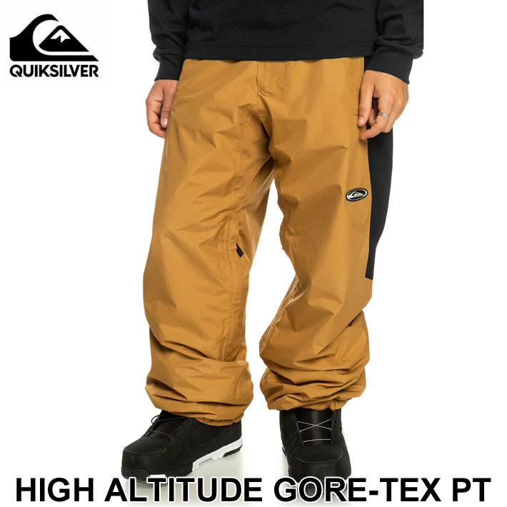 23-24 クイックシルバー スノーボード ウェア メンズ パンツ QUIKSILVER  HIGH ALTITUDE GORE-TEX PT ゴアテックス 日本正規品