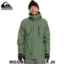 23-24 NCbNVo[ Xm[{[h EFA Y WPbg QUIKSILVER [QJK233416] MISSION GORE-TEX JK SAebNX {KiyyΉz