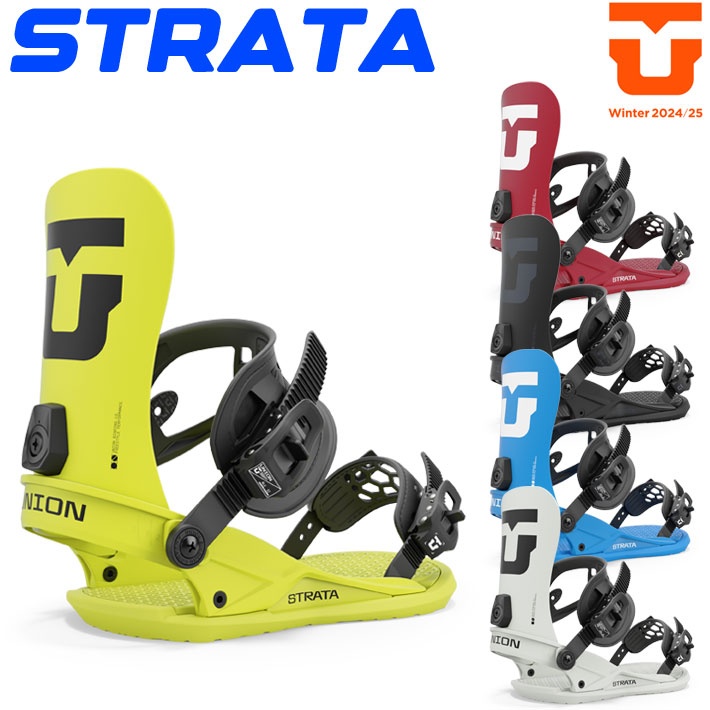 早期予約 24-25 UNION ビンディング STRATA BINDING ユニオン ストラータ バインディング スノーボード 日本正規品 送料無料