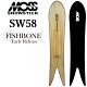 [o] 24-25 MOSS SNOWSTICK A[[f X Xm[XeBbN FISHBONE SW58 158cm POWDER X[e[ pE_[{[h Xm...