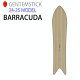 [早期予約] 24-25 GENTEMSTICK BARRACUDA 158.6cm ゲンテンスティック バラクーダ スノーボード 板 オールラウンド パウダーボード アクセルキャンバ...