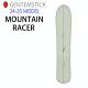 [早期予約] 24-25 GENTEMSTICK MOUNTAIN RACER 150.7cm ゲンテンスティック マウンテンレーサー スノーボード パウダーボード フラットキャンバー...