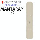 [\] 24-25 QeXeBbN GENTEMSTICK MANTARAY 142 142cm }^C fB[X Xm[{[h pE_[{[h  2024 2025