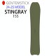 [早期予約] 24-25 GENTEMSTICK STINGRAY 155cm ゲンテンスティック スティングレイ スノーボード パウダーボード ショートキャンバー 板 2024 20...