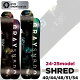 [\񏤕i] 24-25 GRAY SNOWBOARDS OC SHRED Vbh 140cm 144cm 148cm 151cm 154cm Og OEhgbN Xm...