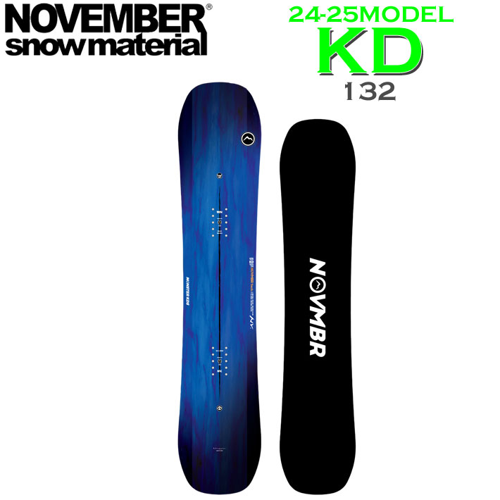 [\t] 24-25 NOVEMBER KD mxo[ P[fB[ 132cm LbY KIDS WjA m[xo[ I[Eh Xm[{[h  2024 2025 {Ki