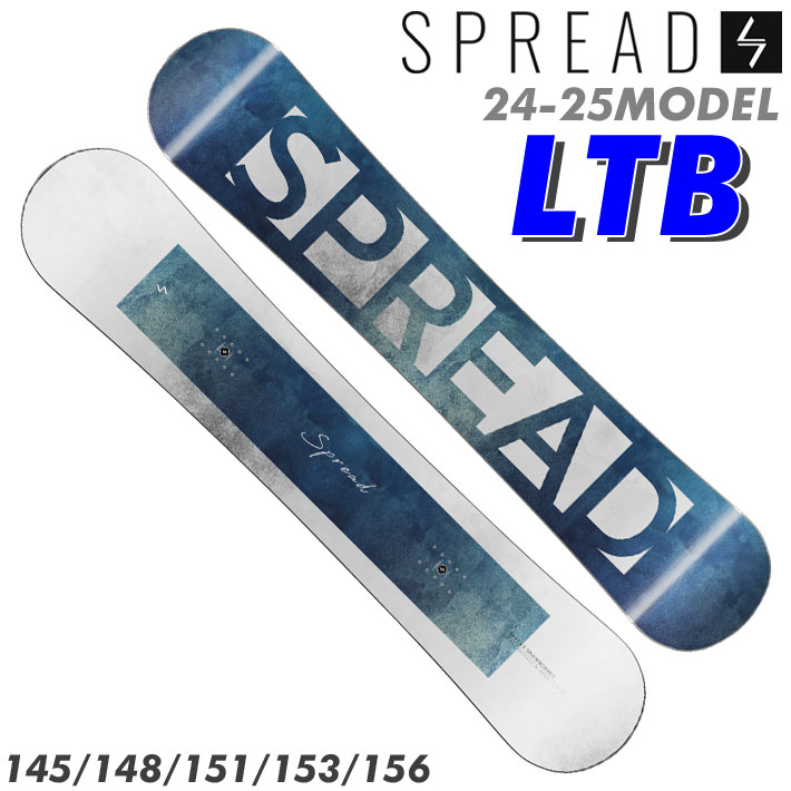  24-25 SPREAD LTB スプレッド スノーボード SNOWBOARD エルティービー 145cm 148cm 151cm 153cm 156cm 尾川慎二 プロデュース グラトリ 板 2024 2025 日本正規品