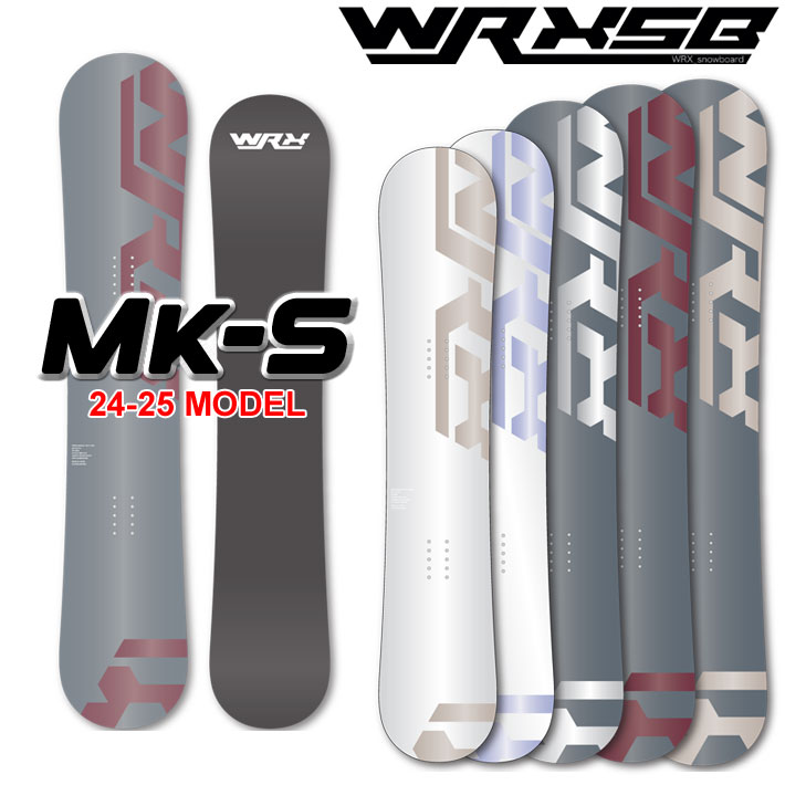  24-25 WRX SB ダブルアールエックス Mk-S マークエス 138cm 142cm 148.5cm 152cm 154cm グラトリ カービング WRXSB ダブルアールエックスエスビー スノーボード 2024 2025 板 オガサカ製 送料無料 井口勝文 いぐっちゃん 日本正規品