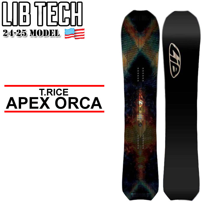 [予約受付中] 24-25 LIB TECH リブテック スノーボード T.RICE APEX ORCA トラビス・ライス エーペック..