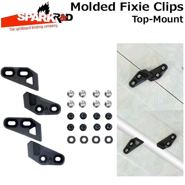 25-26 SPARK R＆D スパーク MOLDED FIXIE CLIPS Top-Mount Type [5] モールデッド フィクシークリップ ..