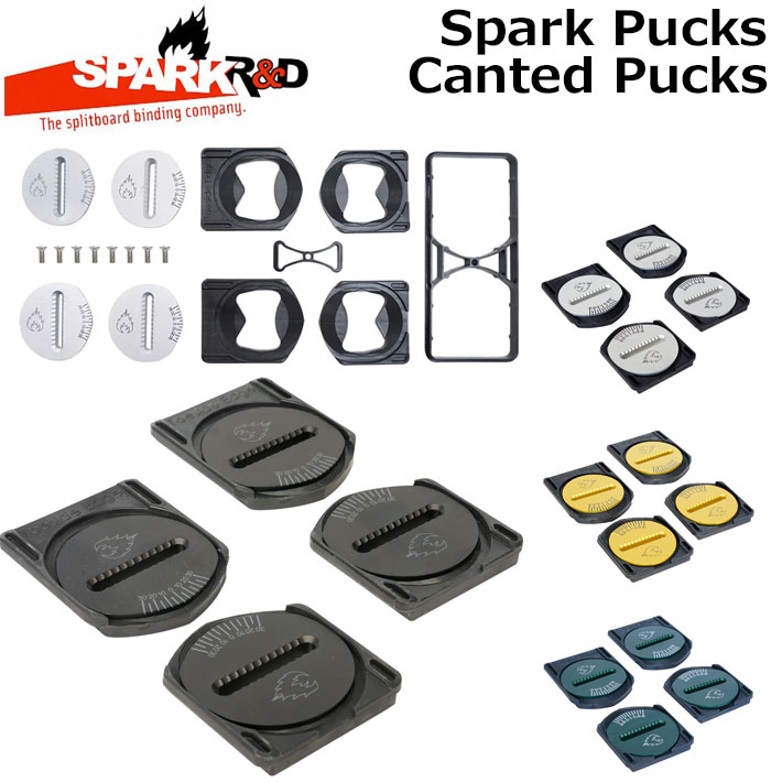 25-26 SPARK R＆D スパーク SPARK PUCKS CANTED PUCKS カント プレート インターフェース バックカント..