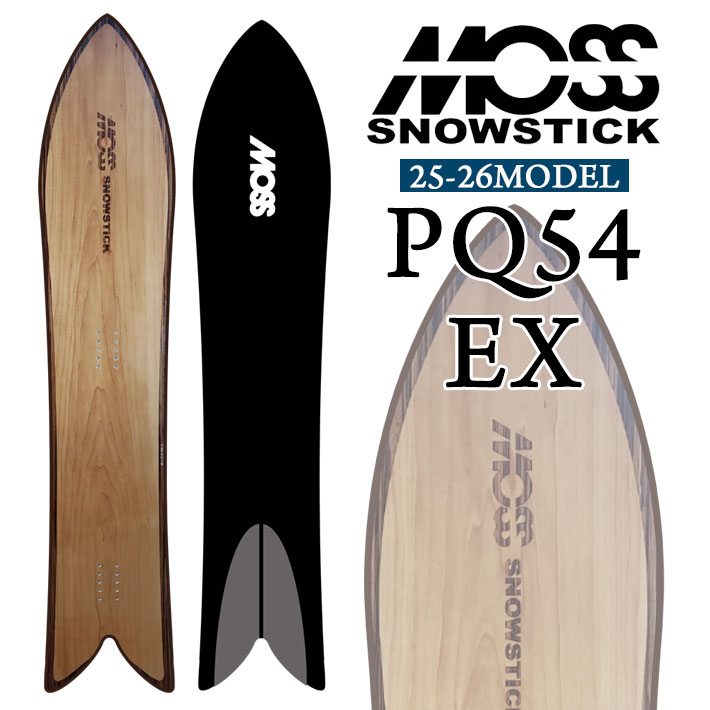 [\] 25-26 MOSS SNOWSTICK EXV[Y PQ54 EX X Xm[XeBbN 154cm POWDER pE_[{[h Xm[{[h Xm{  ...