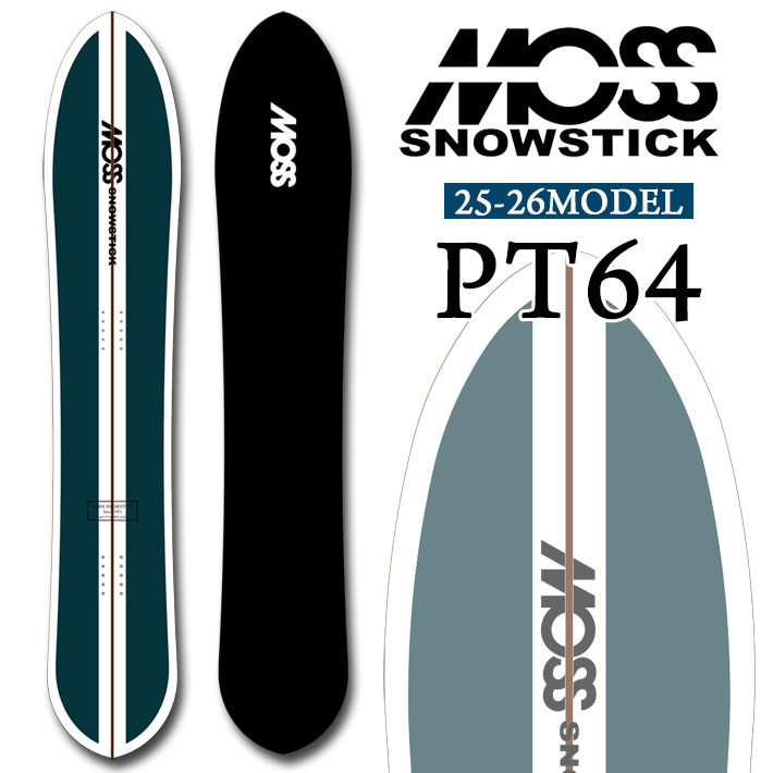 [ͽ] 25-26 MOSS SNOWSTICK PT64 ⥹ Ρƥå ԡƥ 164cm POWDER ѥܡ...