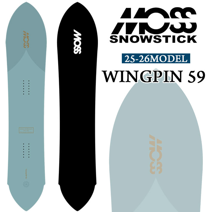 [\] 25-26 MOSS SNOWSTICK WING-PIN59 X Xm[XeBbN 159cm POWDER pE_[{[h Xm[{[h Xm{   {...