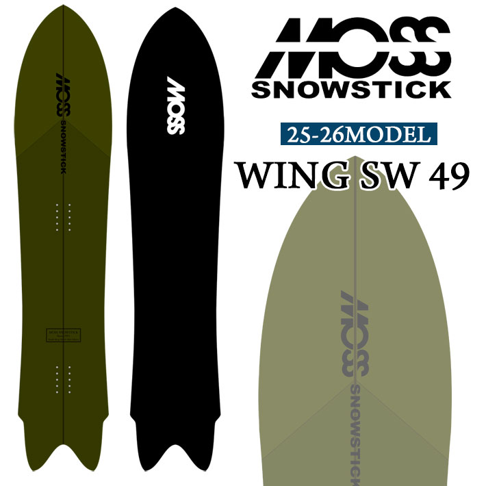 [\] 25-26 MOSS SNOWSTICK WING-SW49 X Xm[XeBbN 149.3cm POWDER pE_[{[h Xm[{[h Xm{   ...