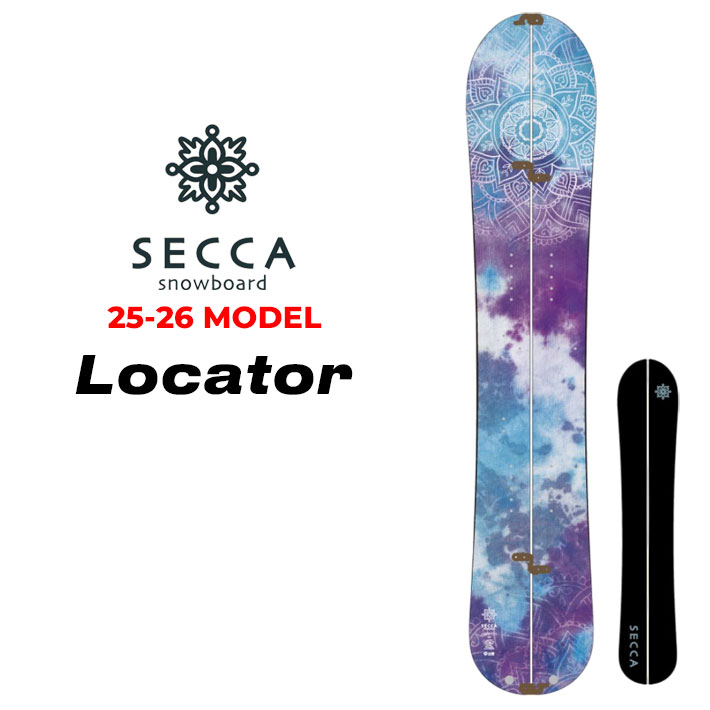 [\񏤕i] 25-26 Secca Xm[{[h ZbJ Locator PC^[ P[^[ 155cm Xؗzqvf[X pE_[ fB[X Xm{  2025 20...