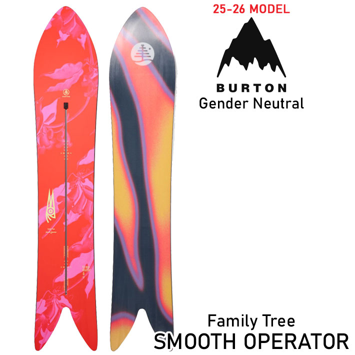 [\񏤕i] 25-26 o[g Xm[{[h BURTON Family Tree Smooth Operator t@~[c[ X[XIy[^[ Gender WF_[...