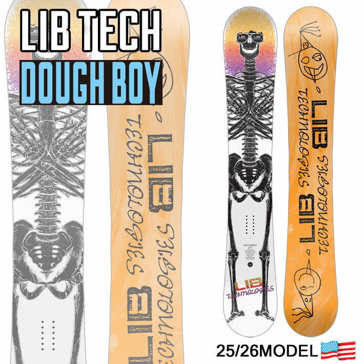 25-26 LIB TECH uebN Xm[{[h DOUGH BOY hE{[C 195cm Y  2025 2026