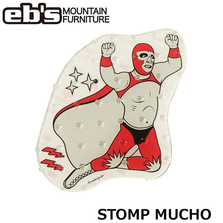 [予約商品] 26-27 eb's エビス スノーボード デッキパッド 4600501 STOMP MUCHO 2026 2027 ebs