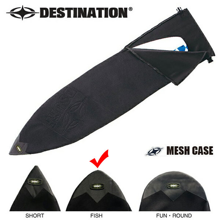 乐天商城 - DESTINATION ディスティネーション MESH CASE FISH 6'0 サーフボードケース メッシュケース フィッシュボード