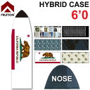 ショートボード用 サーフボードケース FRUITION HYBRID CASE ハイブリッド ケース マイクロファイバー サーフボードケース 6'0 フリューシ...