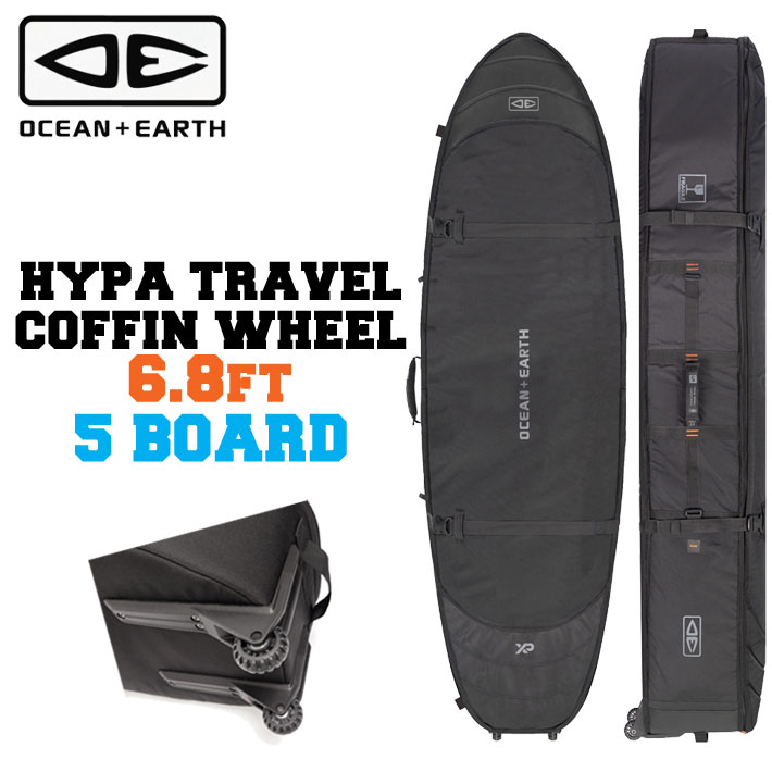 OCEANEARTH եܡɥ ϡɥ ȥ٥륱 HYPA FISH/SHORT TRAVEL COVER WHEE...
