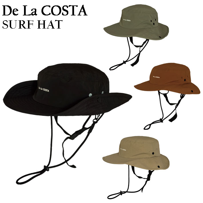 2024 De La Costa ǥ饳 Surf Hat UVϥå ˹ ȥɥ եå SUP ե եϥå [UVкý]
