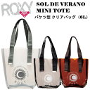 2024 ROXY ロキシー ミニトートバッグ RBG242302 SOL DE VERANO MINI TOTE バケツ型 クリアバッグ 6L レディース 【即】(4)