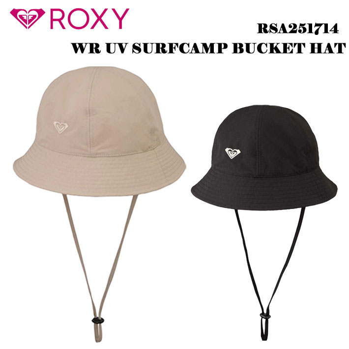 [メール便送料無料] 2025 ROXY WR UV SURFCAMP BUCKET HAT ハット RSA251714 UPF50+ 日焼け防止 暑さ対..