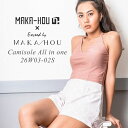 MAKA-HOU }Jz[ Camisole all in one [26W03-02S] L~\[ I[C  L~\[^@s[Xyz