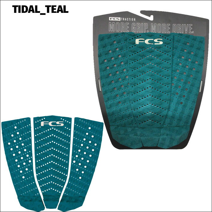 2026 FCS サーフボード デッキパッド [T-3Wide] ECO BLEND T3ワイド 3ピース サー...
