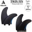 ROAM FINS  ե TWIN FIN 2 FIN [future FCS] ϥ˥ॳ [R-4] 硼ȥܡ 2 ĥեڤб