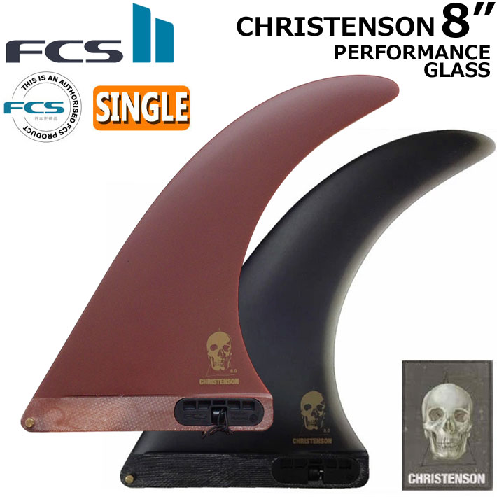 [Źݥ20!!] FCS2 FIN ե 󥰥ܡ CHRISTENSON PG LONGBOARD FIN 8.0 [Blk/Red] ե2 ꥹƥ󥽥 ѥեݥޥ󥹥饹 󥰥ե 󥿡ե ե եܡ []ڤб