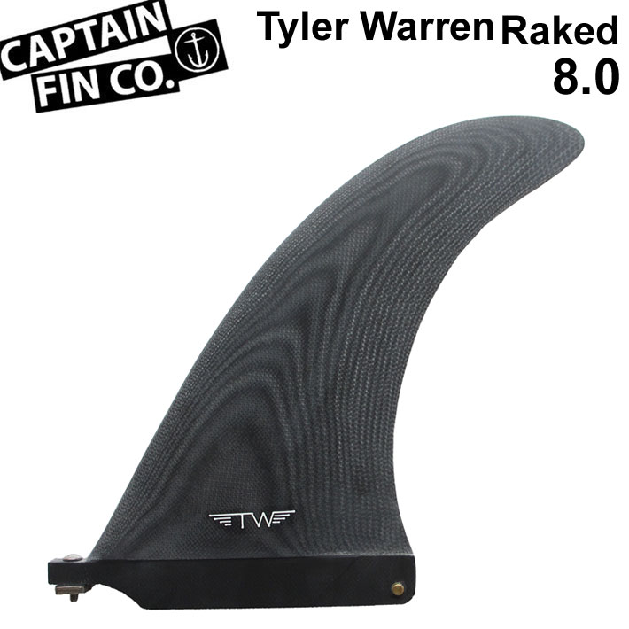 64 3ĹP10ܡۥ󥰥ܡѥե CAPTAIN FIN ץƥե Tyler Warren Raked 8.0 顼 쥤 SINGLE FIN 󥰥ܡѥեڤб