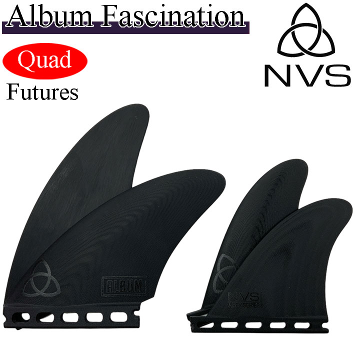 ショートボード用フィン NVS Fin ネイクド バイキング サーフ フィン ALBUM FASCINATION QUAD APEX ア..