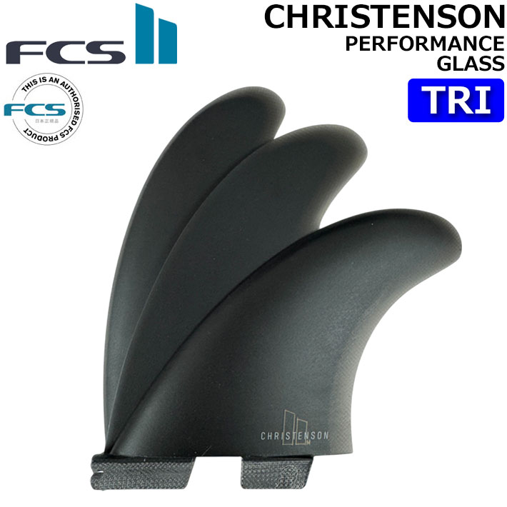 [ポイント20倍！] FCS2 FIN エフシーエス2 フィン CC CHRISTENSON [Black] TRI クリステンソン パフォ..