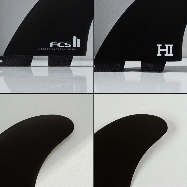 FCS2 FIN フィン HARLEY INGLEDY HIBT Quad PG FIN [Smoke] エフシーエス2 ハーレ...