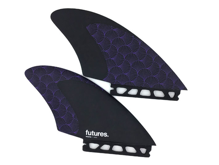 ショートボード用フィン futures. フューチャーフィン RTM HEX TWIN KEEL RASTA 3....